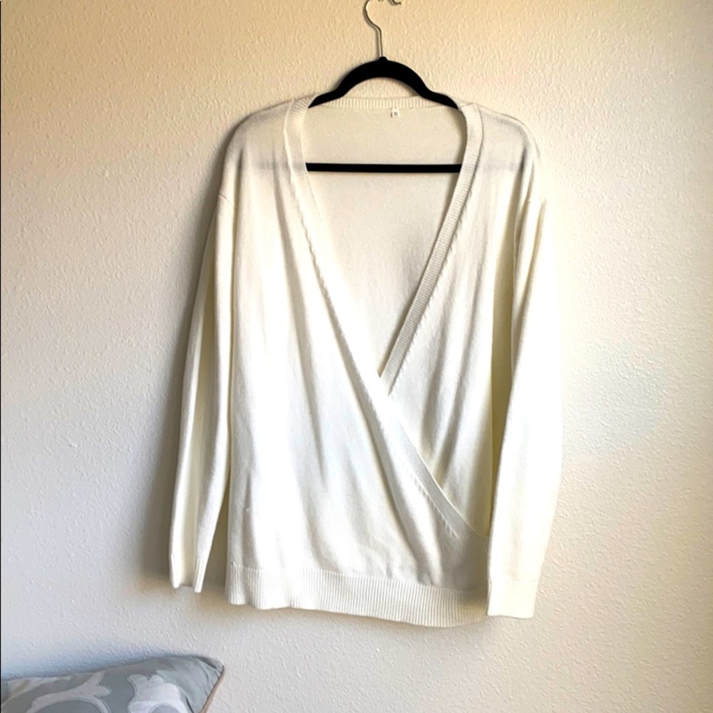 White sweater